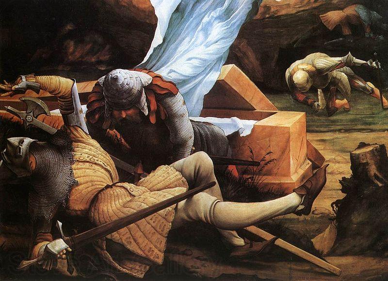 Matthias Grunewald The Resurrection Germany oil painting art